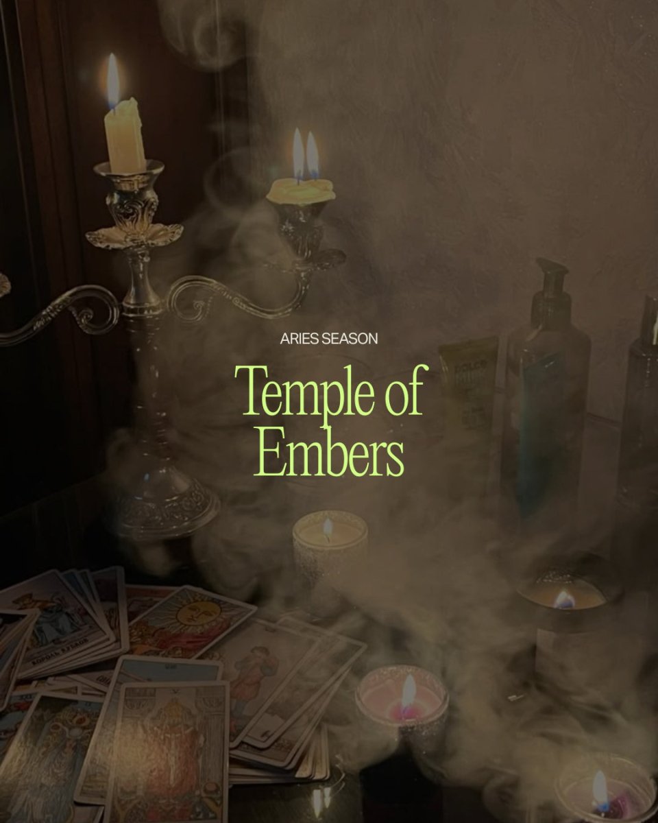 Temple of Embers: Crystals for Aries Season - Haus of Moss + Moon
