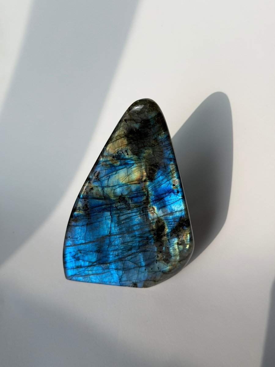 Labradorite Free Form Labradorite Madagascar- Haus of Moss and Moon