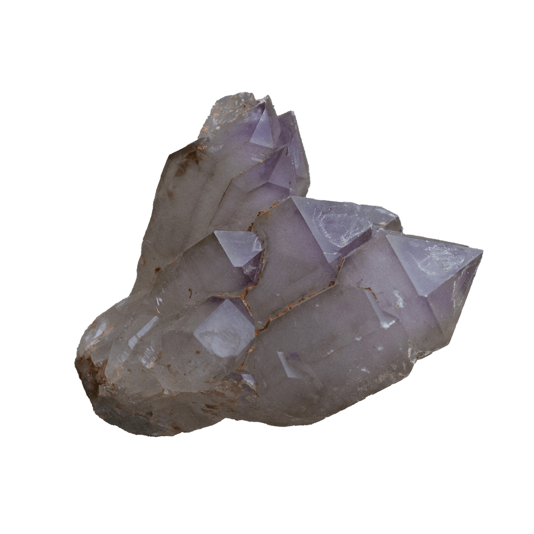 Madagascan Elestial Amethyst - Haus of Moss + Moon