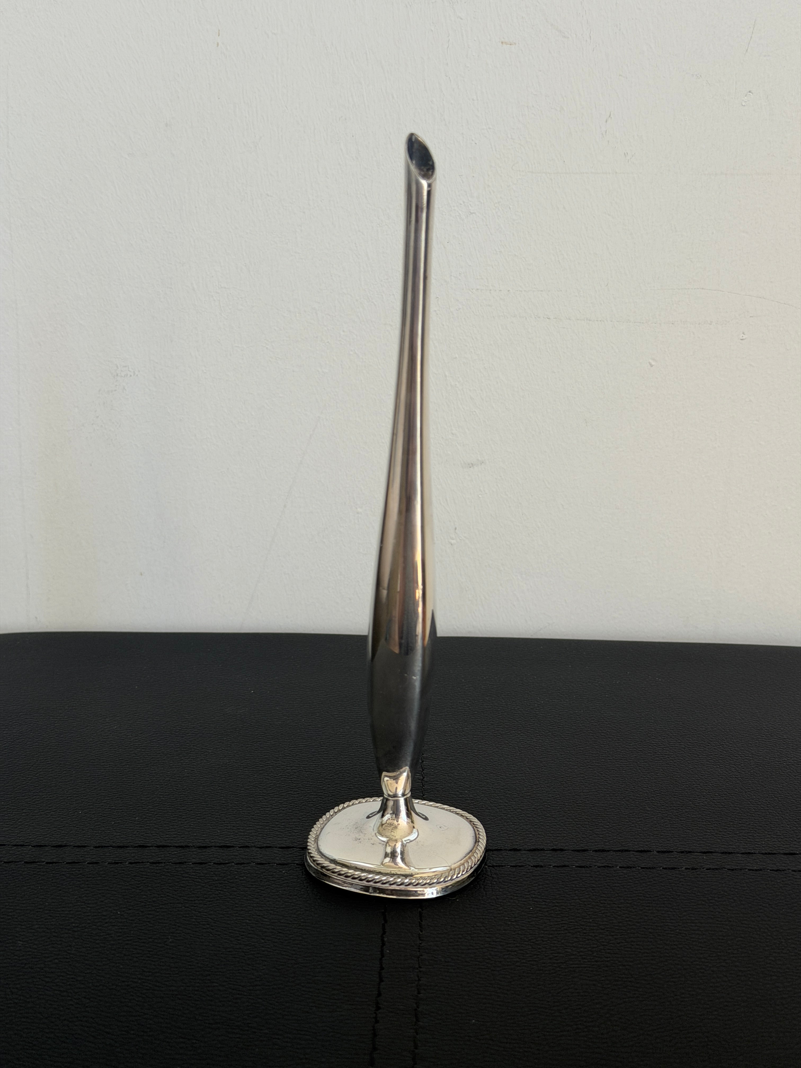 Vintage Silver Bud Vase