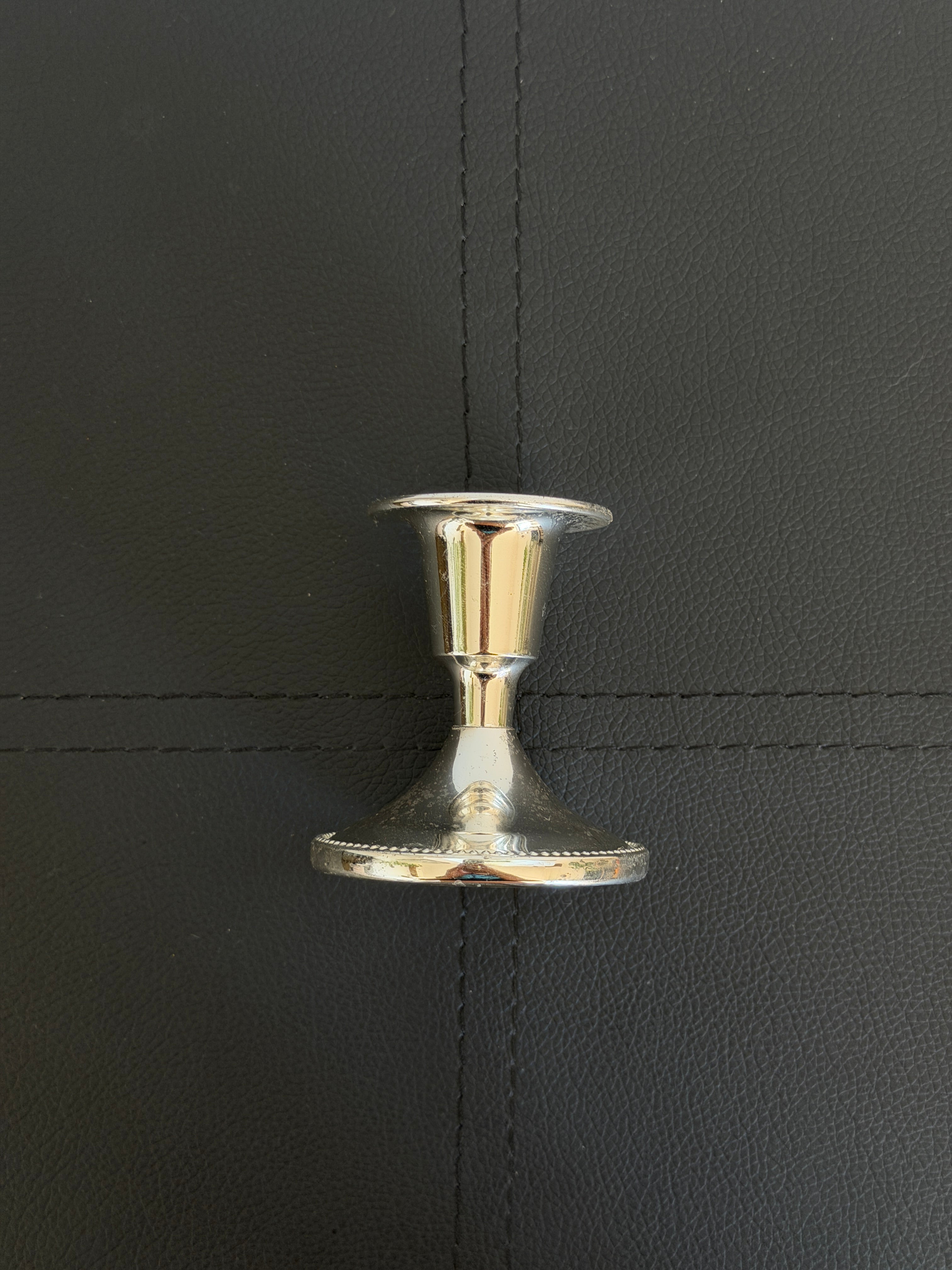 Vintage Silver Candlestick Holder