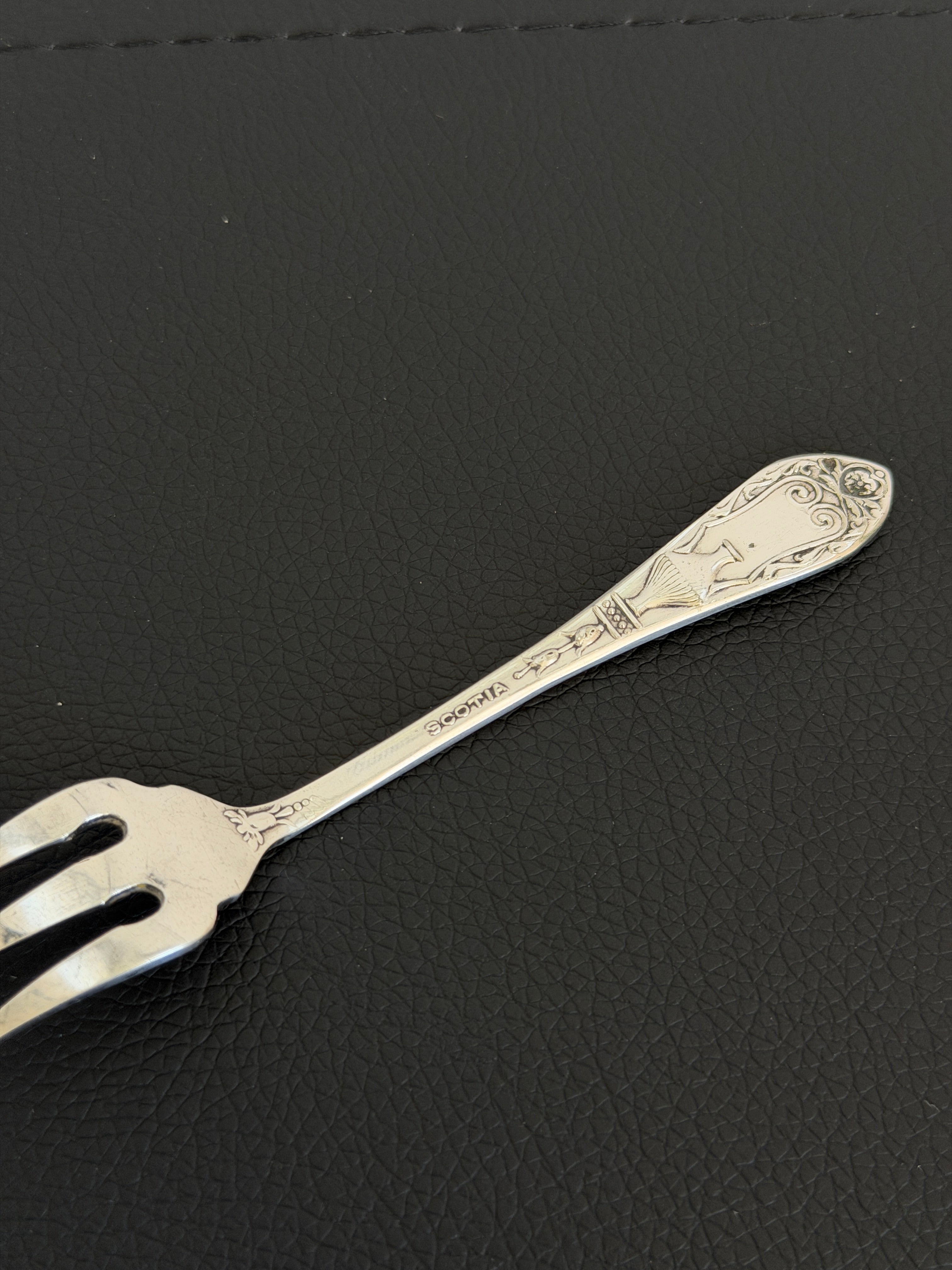 Antique Silver Mini Fork