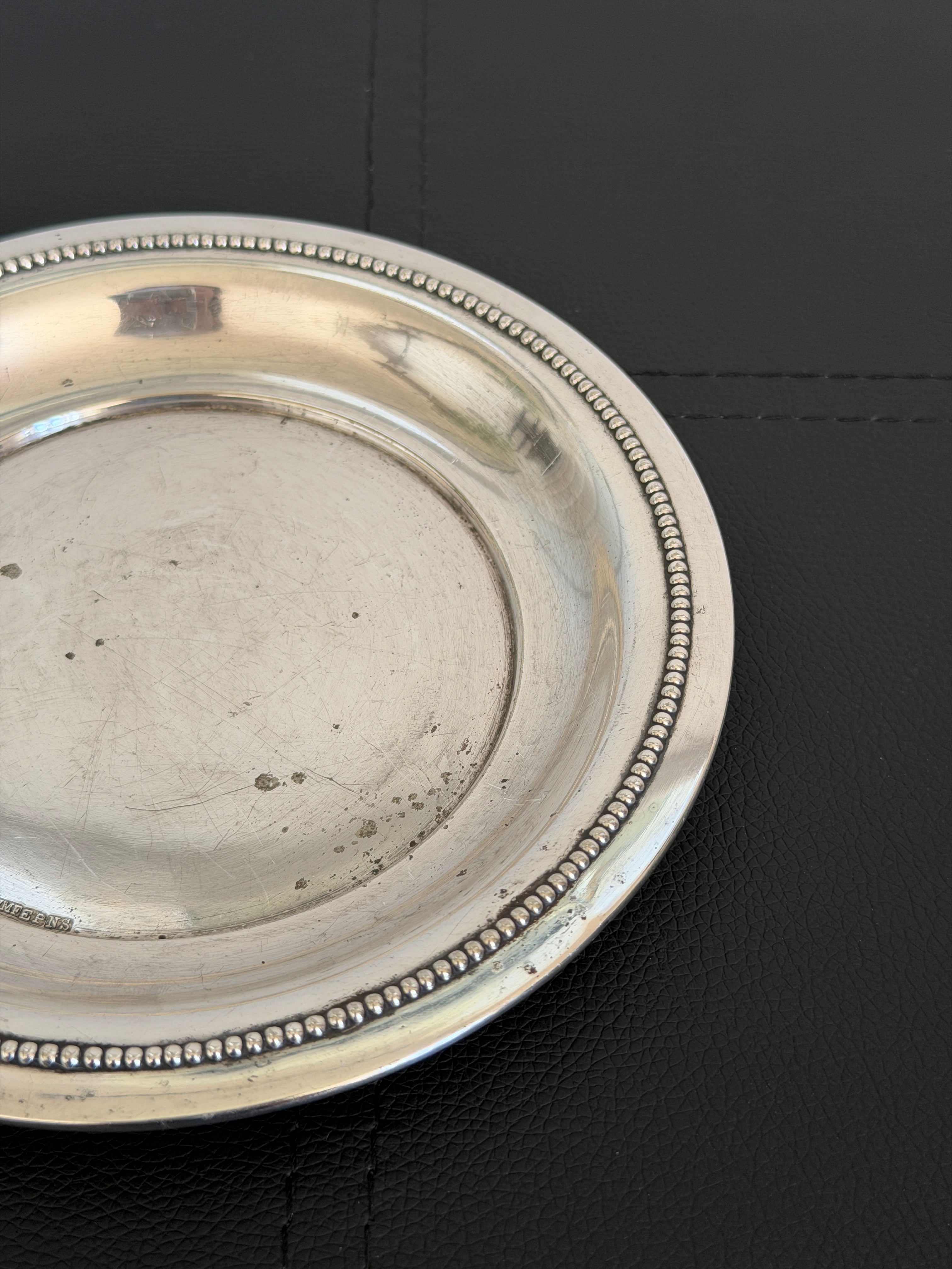 Vintage Silver Trinket Dish