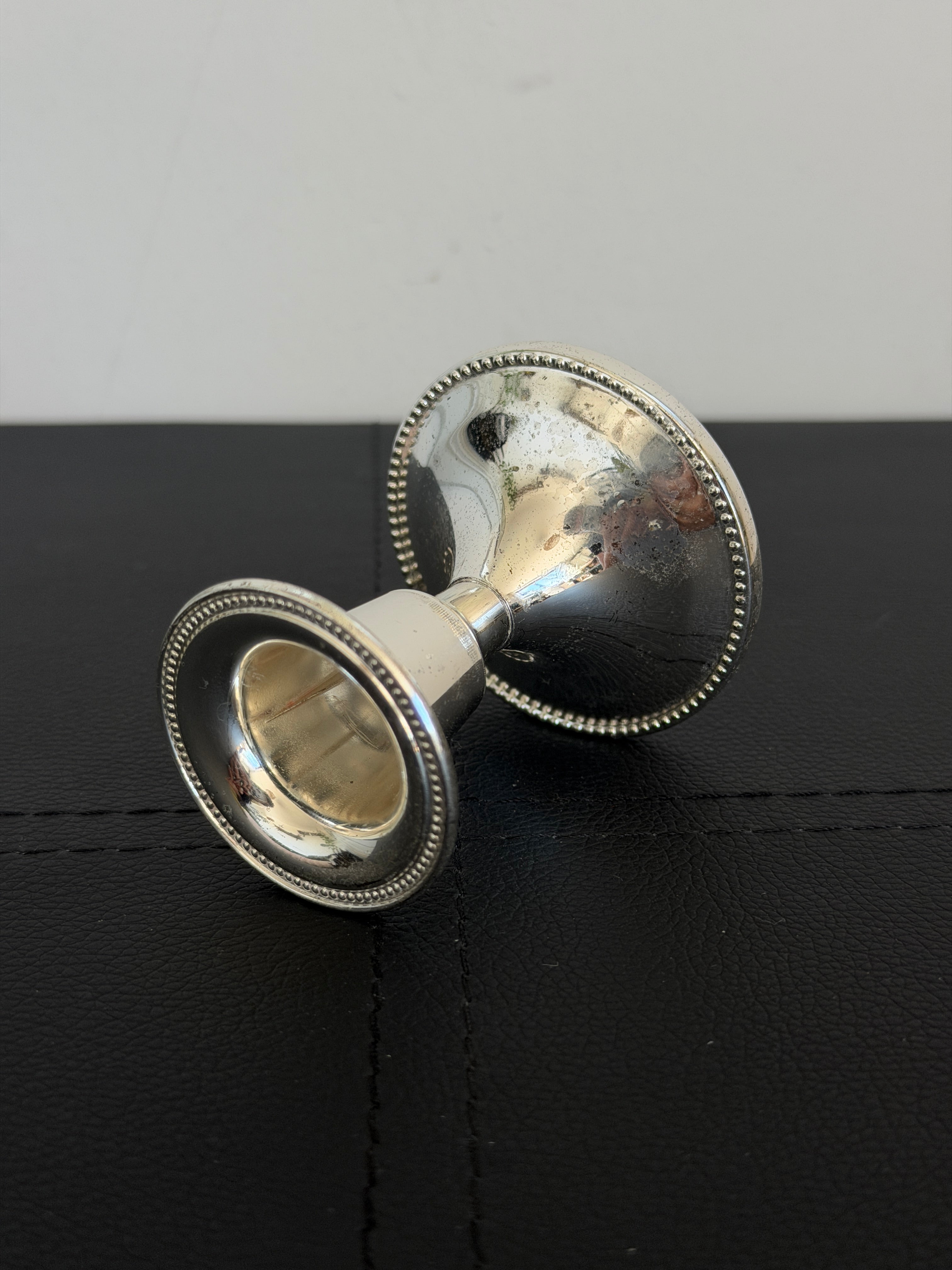 Vintage Silver Candlestick Holder