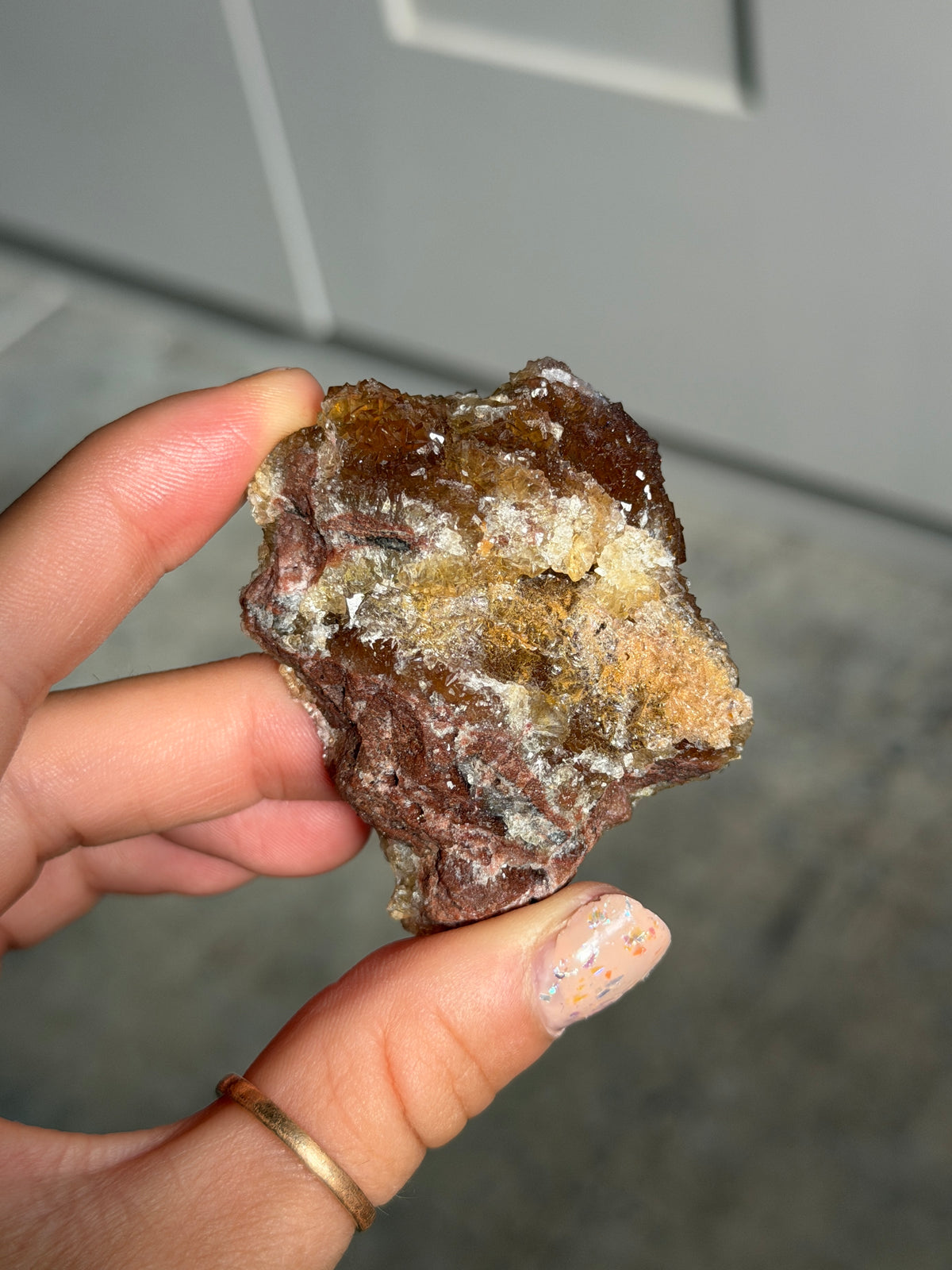 Fluorite Calcite, Mexico, D