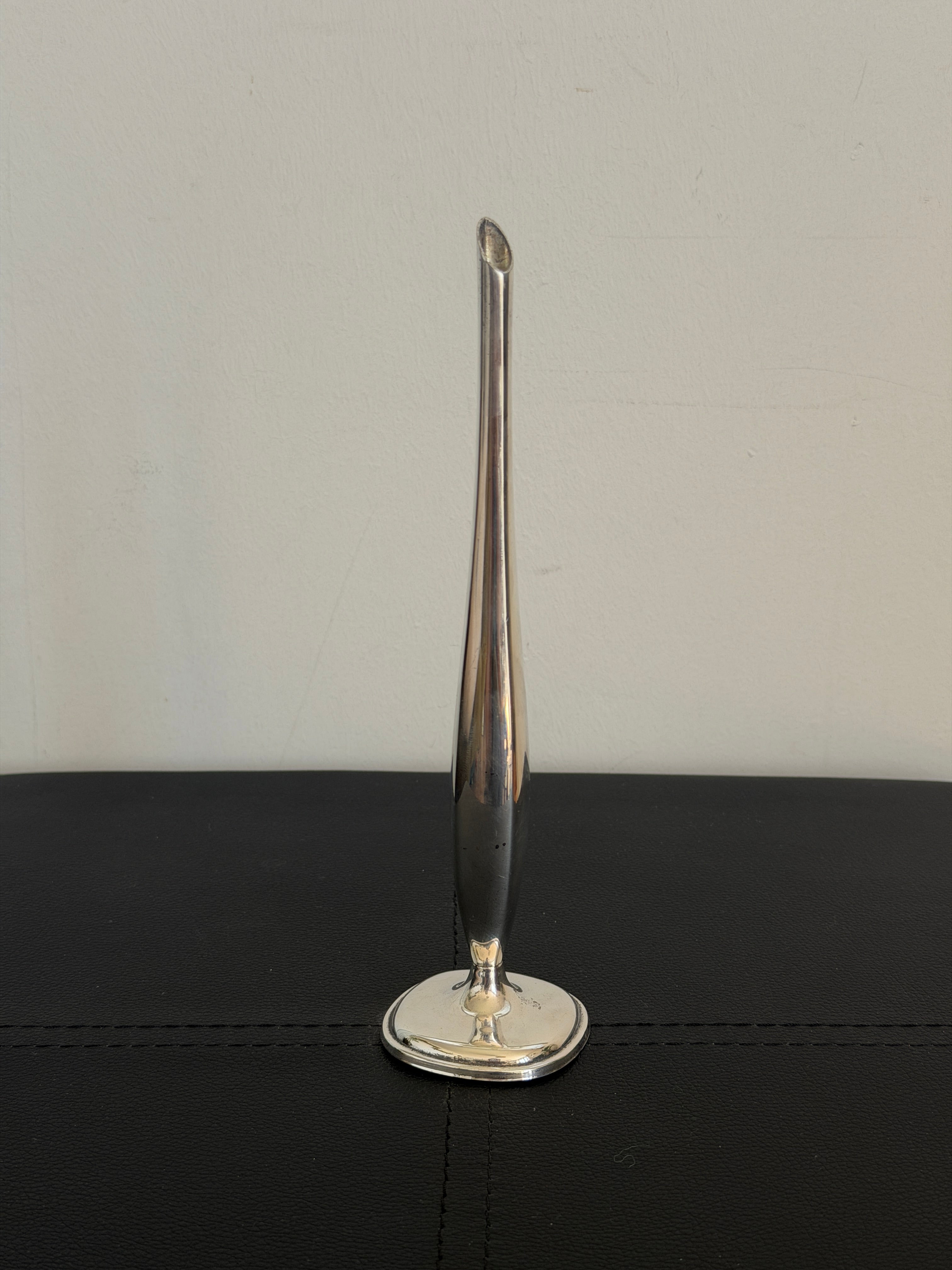 Vintage Silver Bud Vase