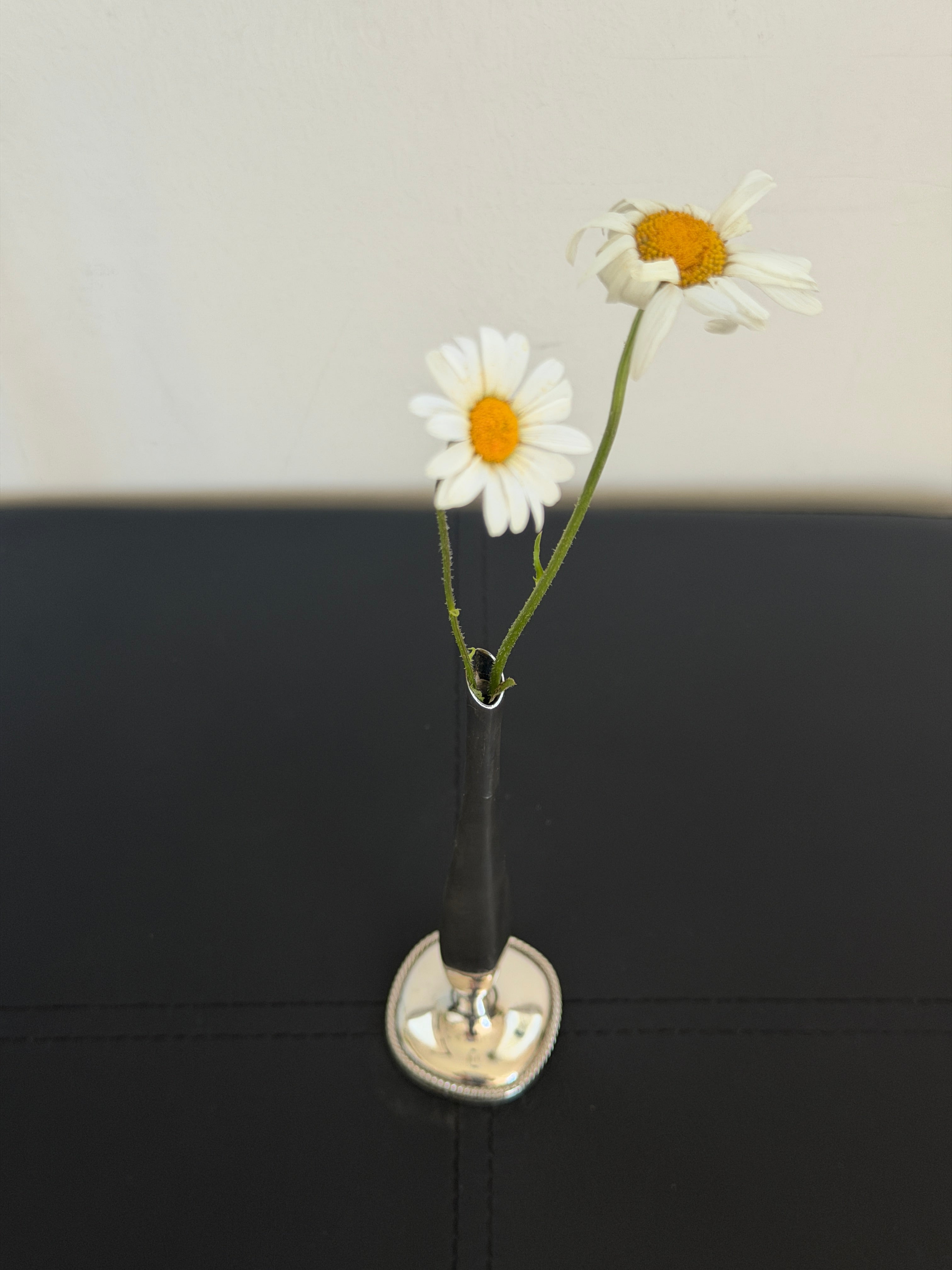 Vintage Silver Bud Vase