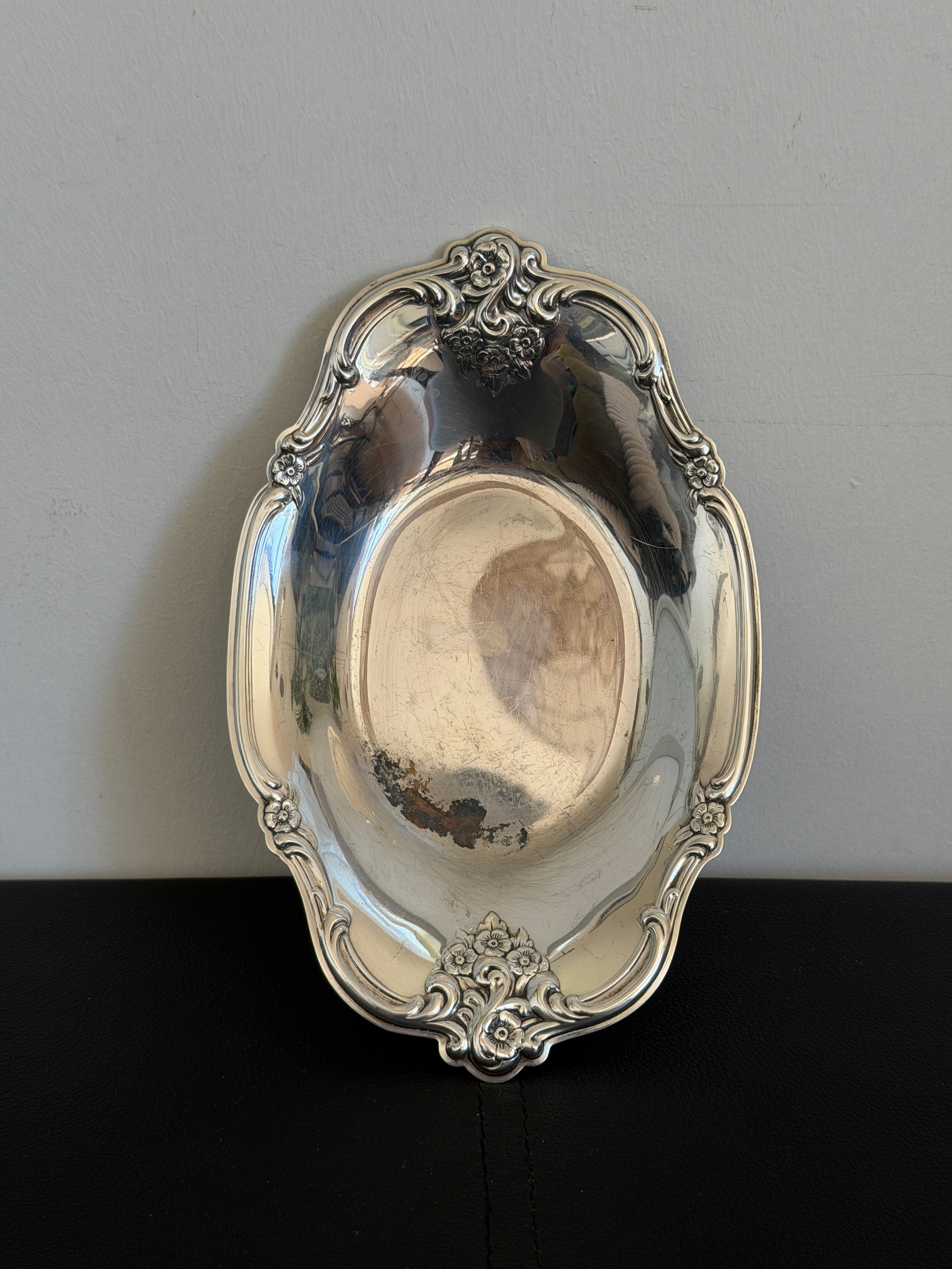 Vintage Silver Trinket Dish