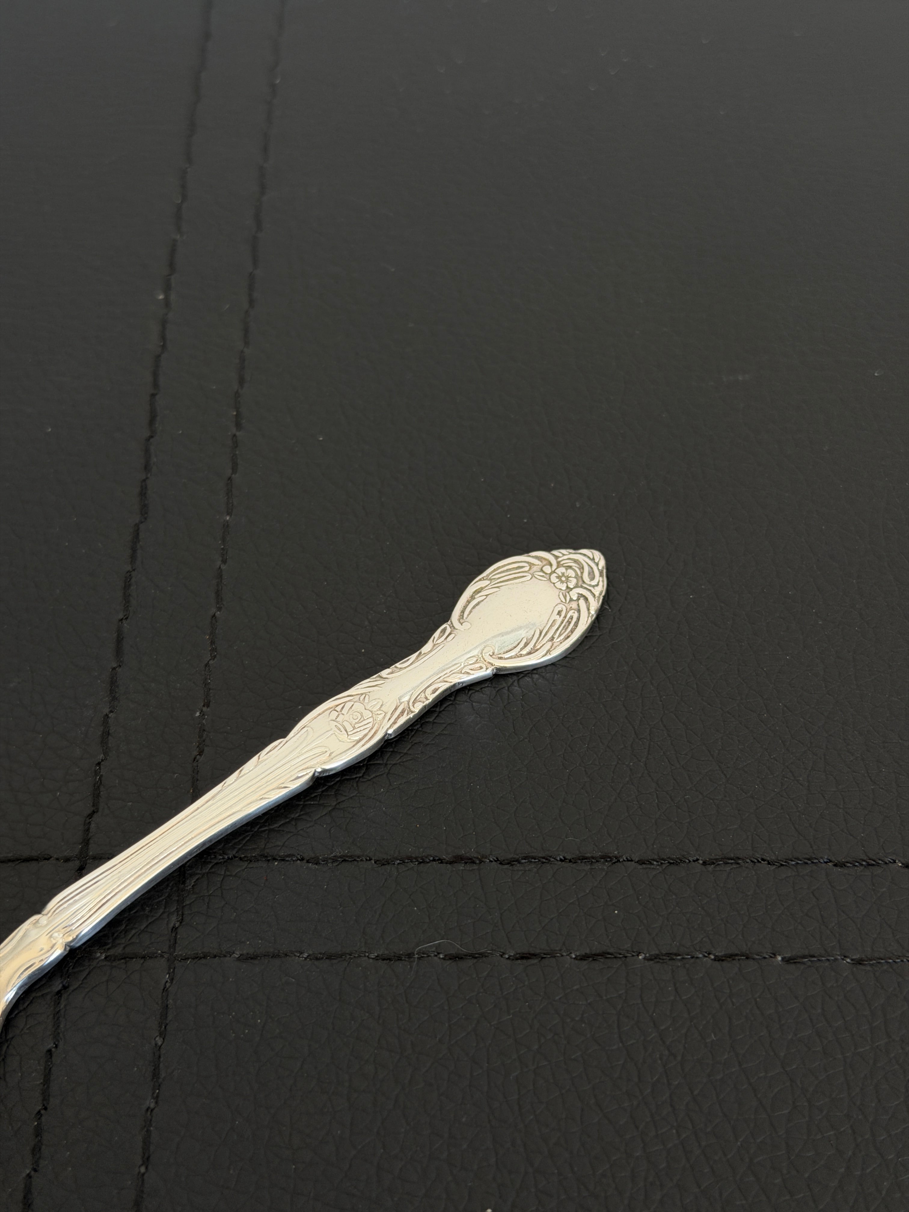 Antique Silver Mini Spoon
