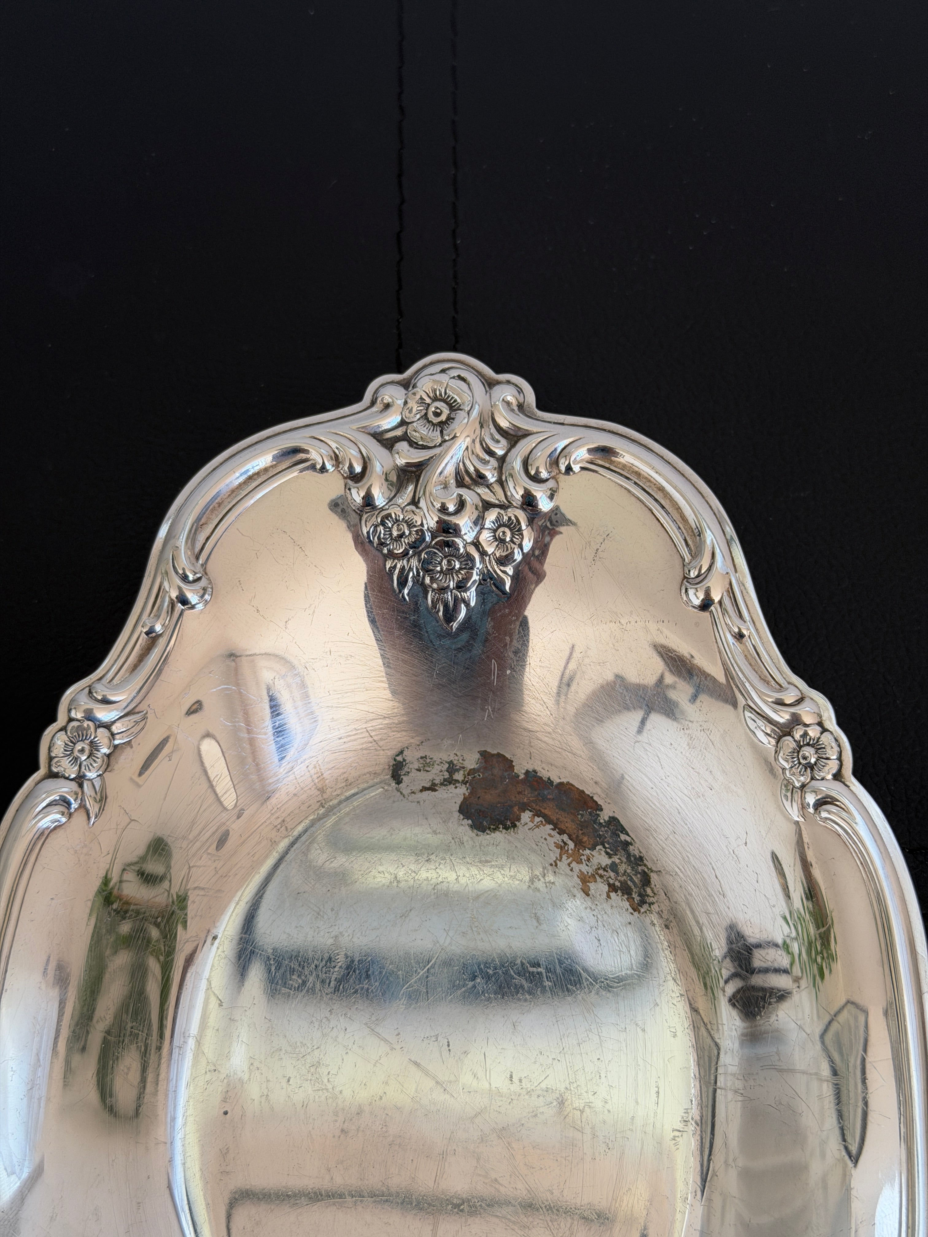 Vintage Silver Trinket Dish