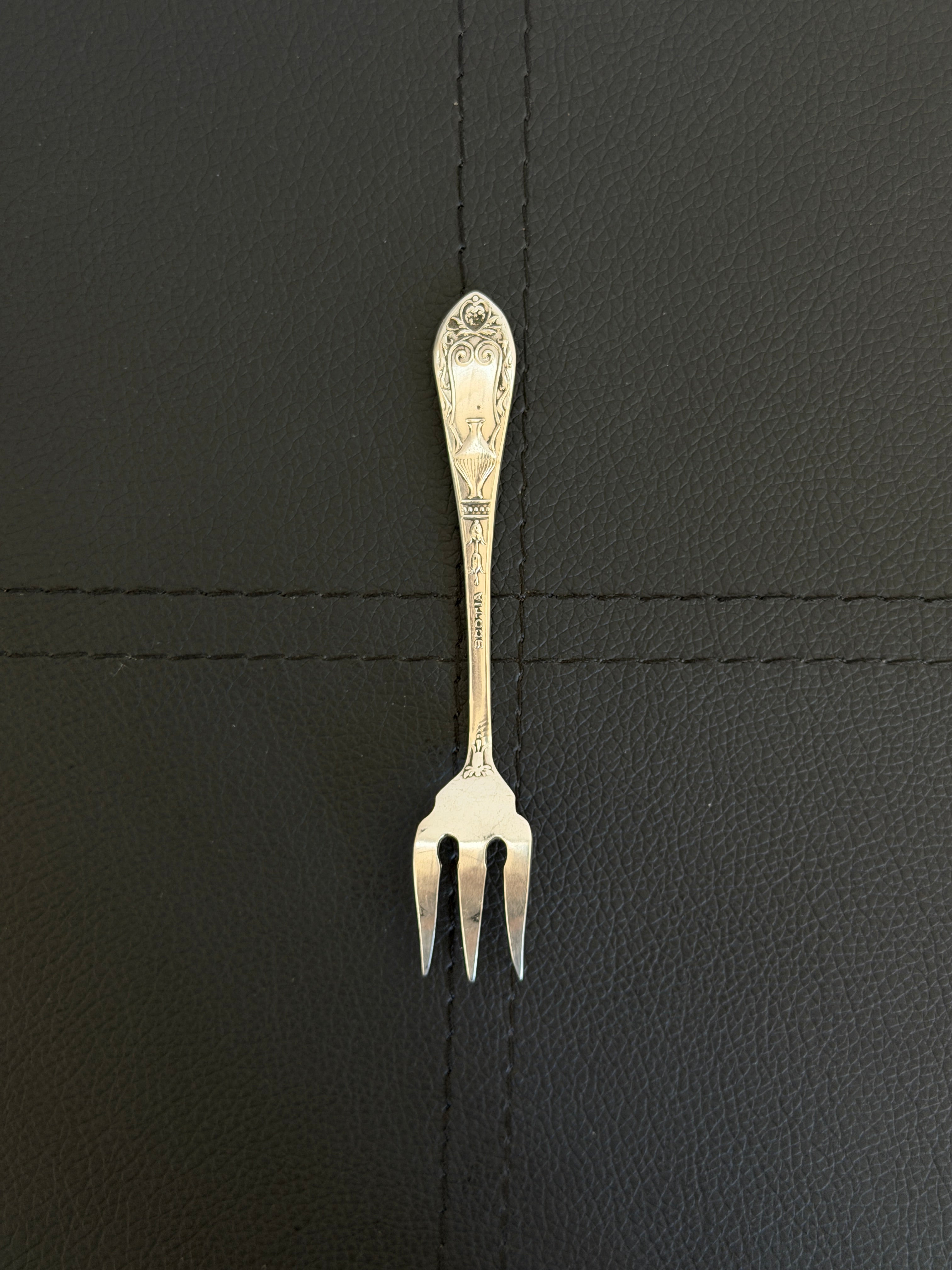 Antique Silver Mini Fork