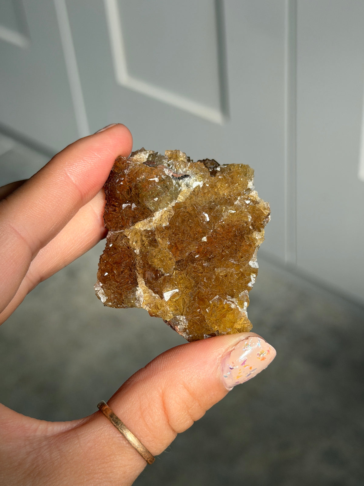 Fluorite Calcite, Mexico, D