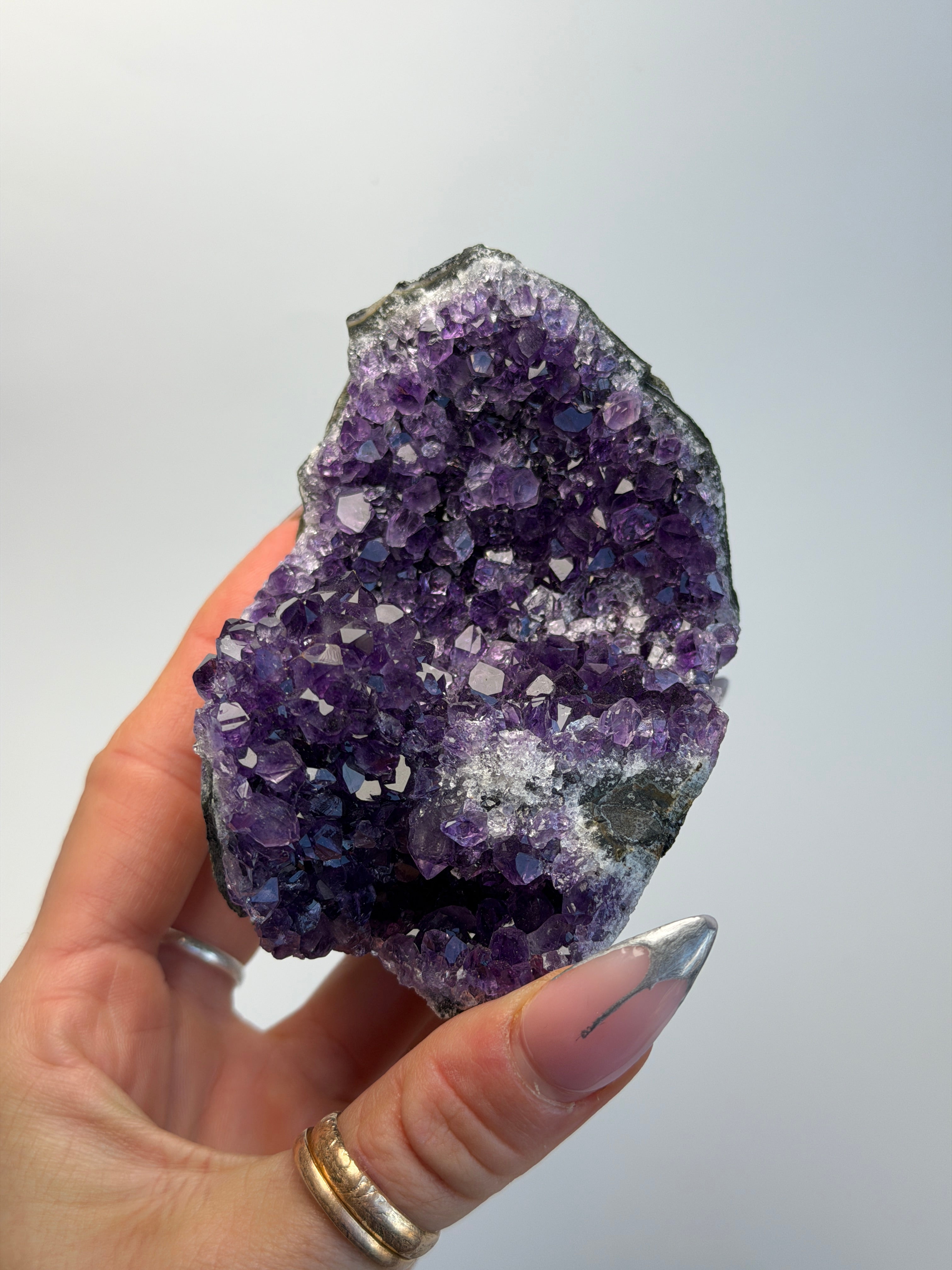 Amethyst Cut Base, Uruguay, D AmethystUruguay - Haus of Moss + Moon