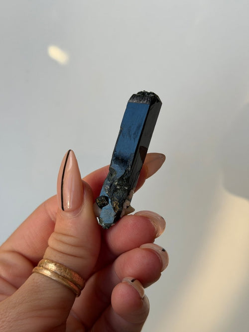 Aegirine and Feldspar, Mulanje, Malawi, A AegirineSouth Africa - Haus of Moss + Moon