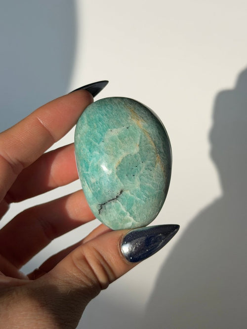 Amazonite Pebble, A AmazoniteMadagascar- Haus of Moss and Moon