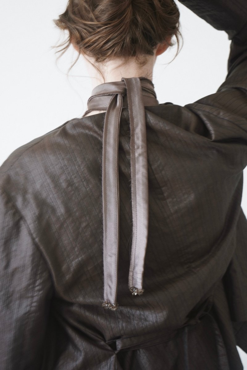 AMPHITRITE Ammonite Choker | palmworks x hom+m JewelleryHaus of Moss + Moon- Haus of Moss and Moon