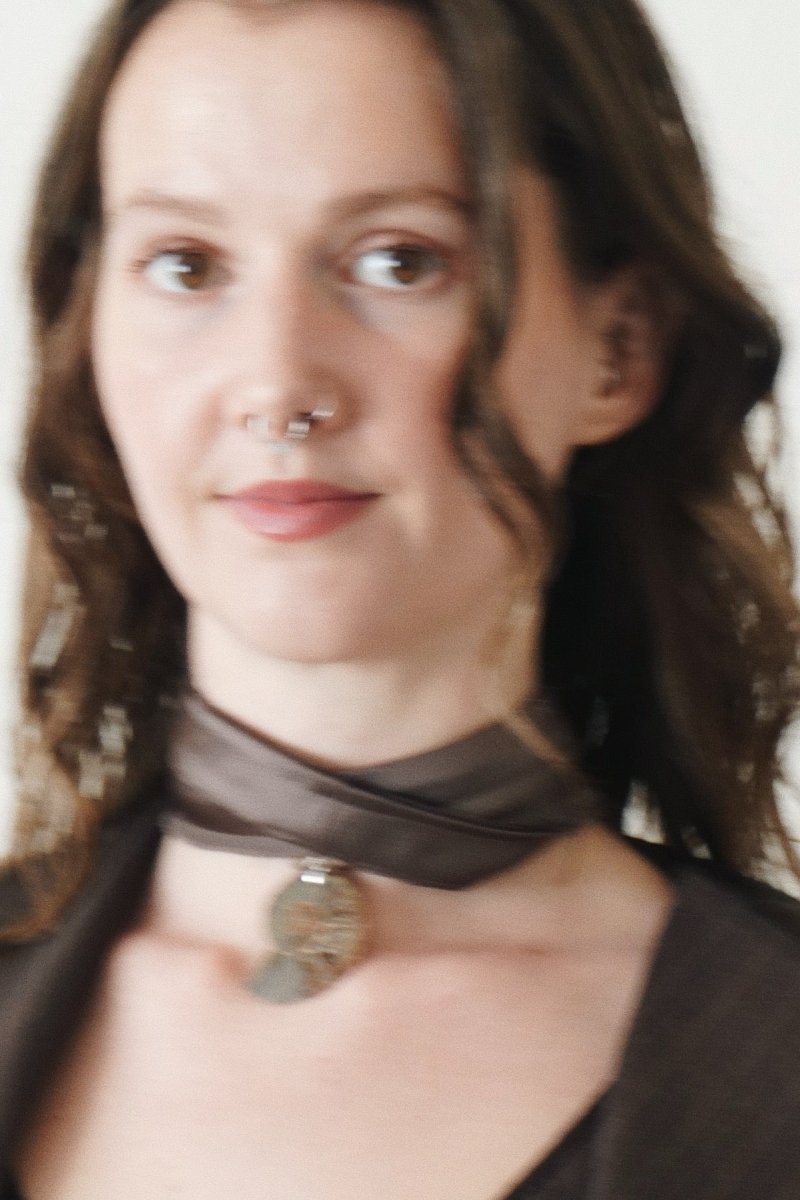 AMPHITRITE Ammonite Choker | palmworks x hom+m JewelleryHaus of Moss + Moon- Haus of Moss and Moon