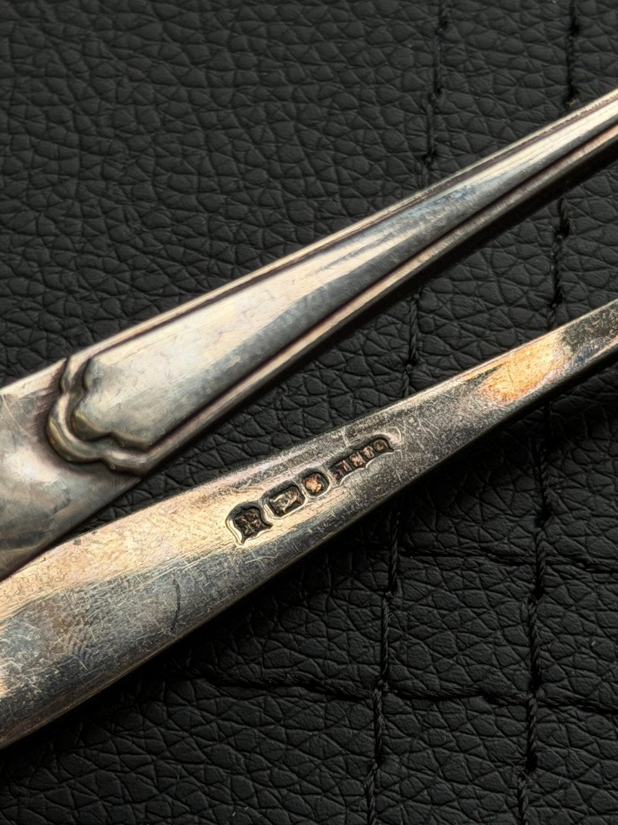 Antique Silver Tongs Spoons Haus of Moss + Moon - Haus of Moss + Moon