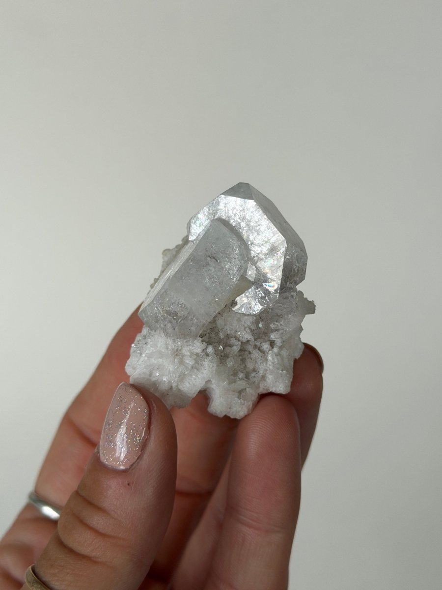 Apophyllite Cluster, India ZeolitesIndia- Haus of Moss and Moon