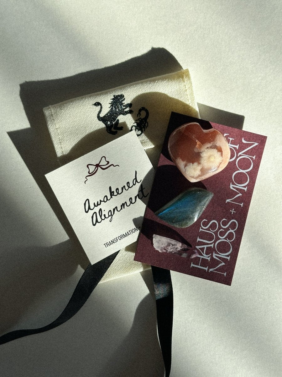 Awakened Alignment Crystal Gift Set Gift SetsHaus of Moss + Moon - Haus of Moss + Moon