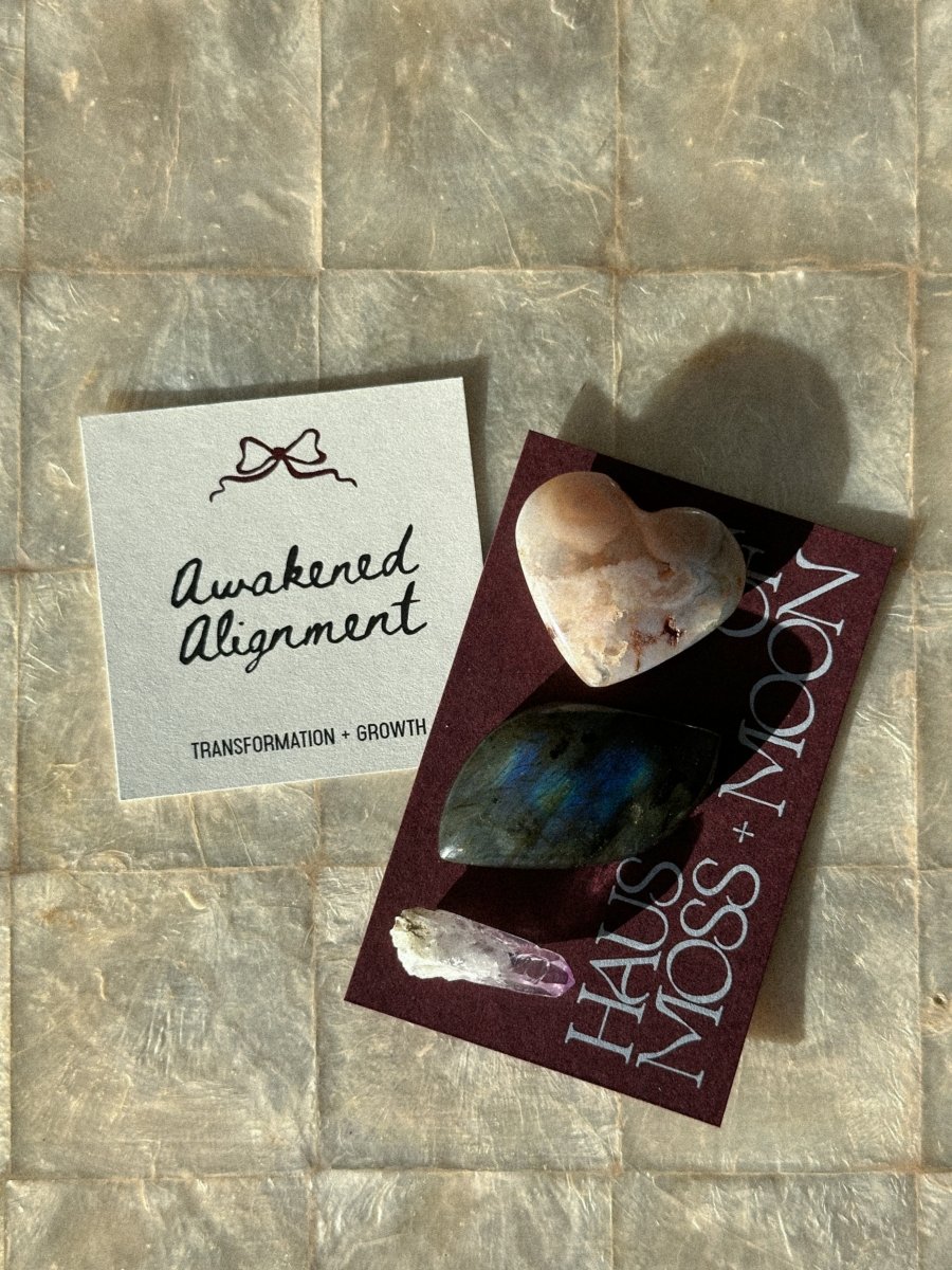 Awakened Alignment Crystal Gift Set Gift SetsHaus of Moss + Moon - Haus of Moss + Moon