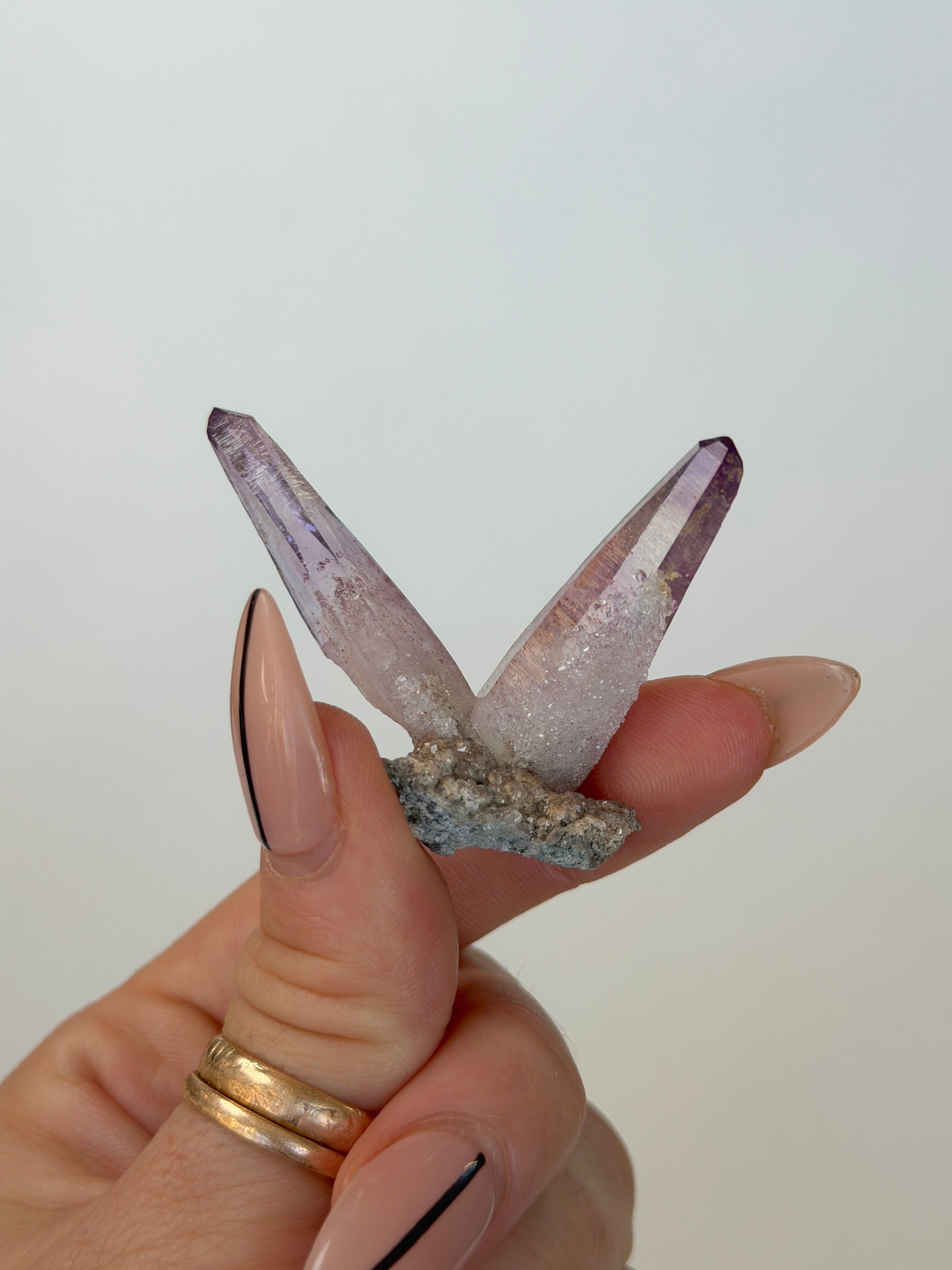 Drusy Vera Cruz Amethyst, B Amethyst Mexico - Haus of Moss + Moon