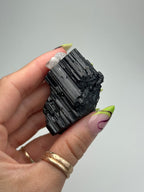 Black Tourmaline, Madagascar, C Tourmaline Madagascar - Haus of Moss + Moon