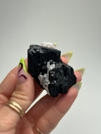 Black Tourmaline, Madagascar, C Tourmaline Madagascar - Haus of Moss + Moon
