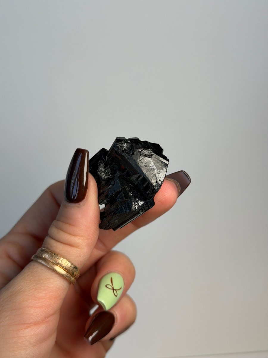 Black Tourmaline, Madagascar Tourmaline Madagascar - Haus of Moss + Moon