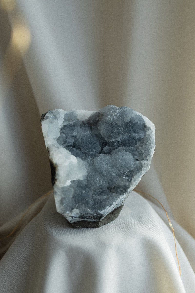 Blue Chalcedony, Zeolites, C ZeolitesIndia - Haus of Moss + Moon