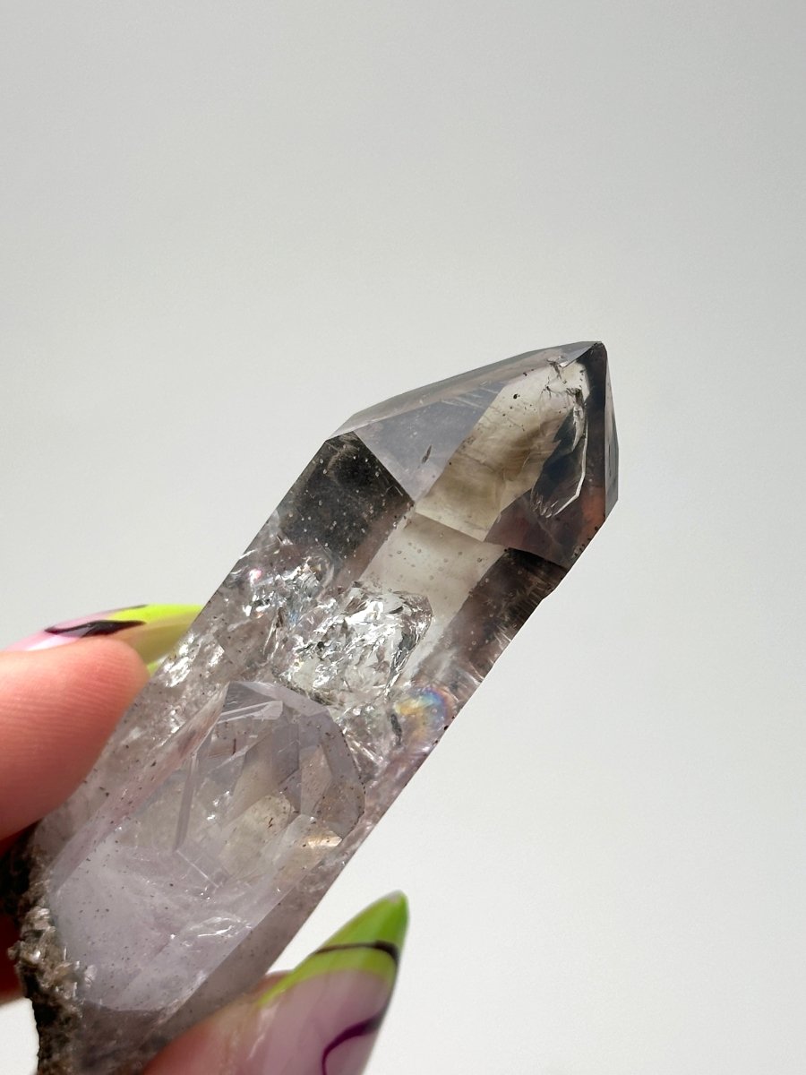 Brandberg Phantom Smoky Amethyst, Namibia, B AmethystSouth Africa - Haus of Moss + Moon
