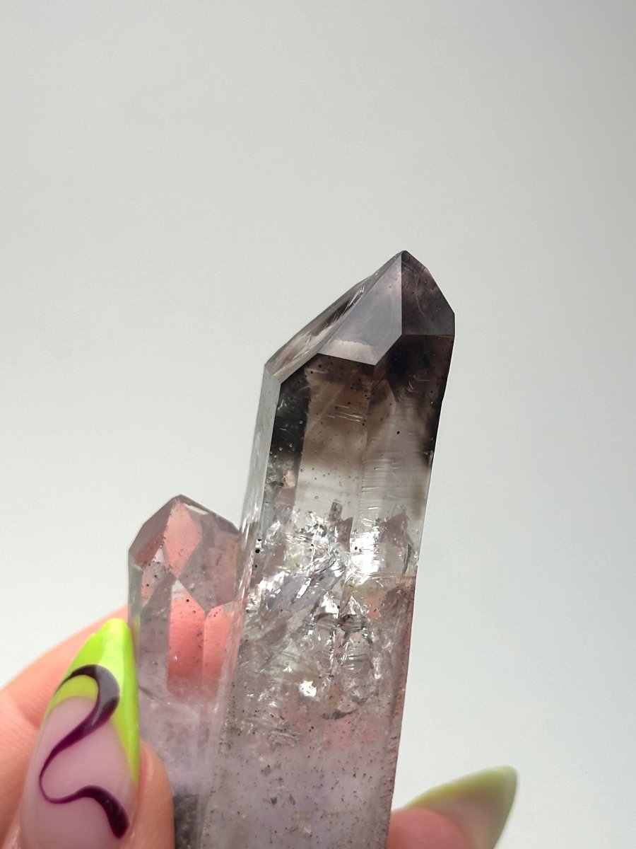 Brandberg Phantom Smoky Amethyst, Namibia, B AmethystSouth Africa - Haus of Moss + Moon