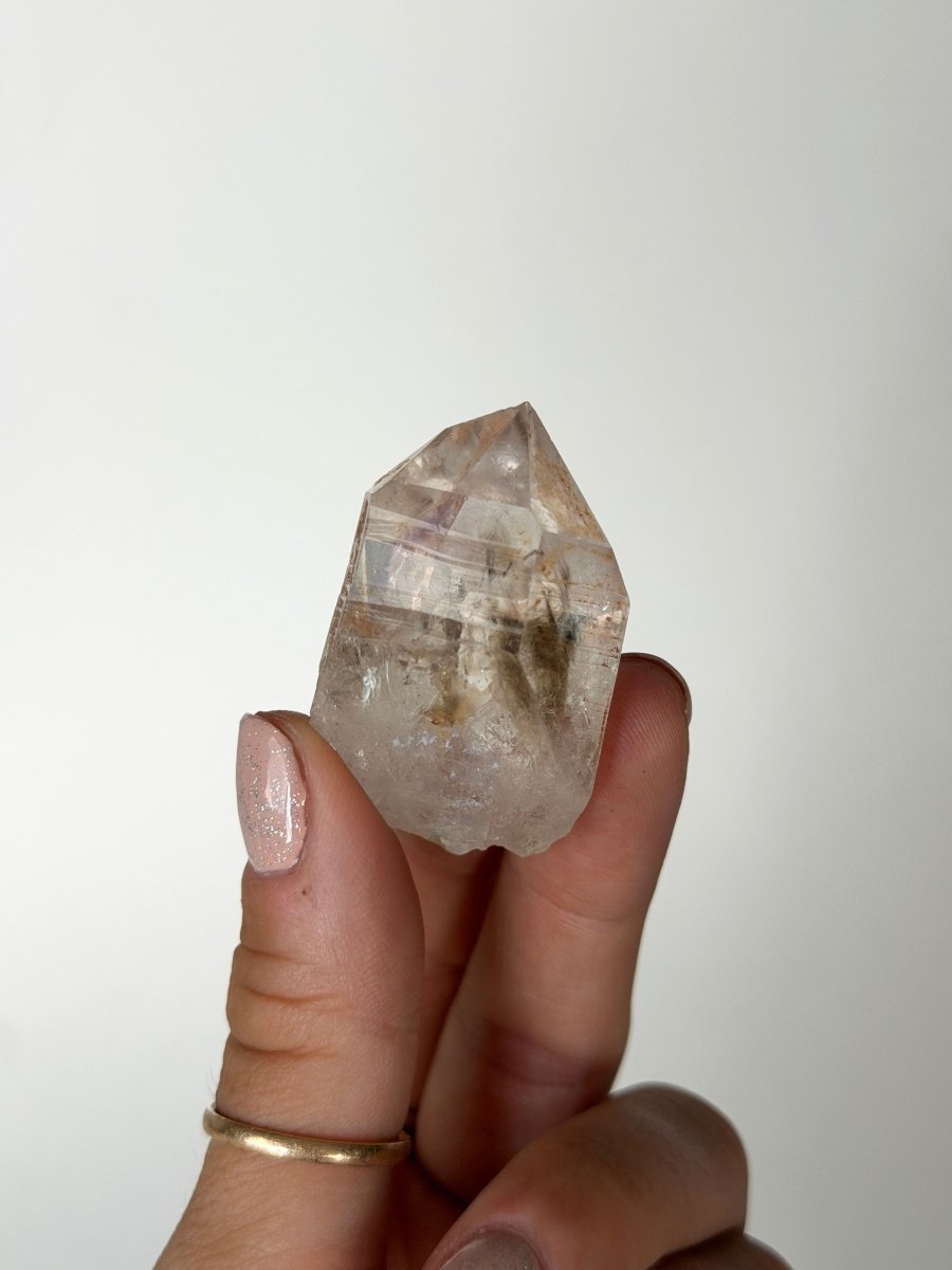 Brandberg Phantom Smoky Amethyst, Namibia Amethyst Namibia- Haus of Moss and Moon