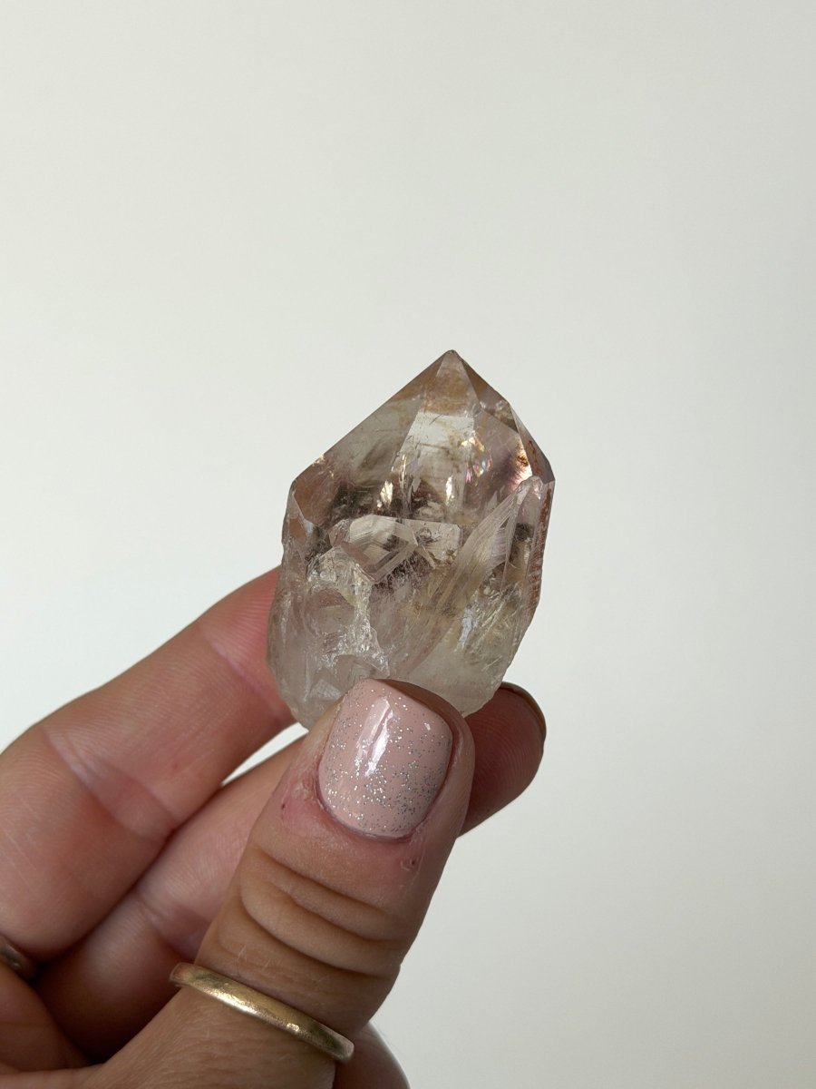 Brandberg Phantom Smoky Amethyst, Namibia Amethyst Namibia- Haus of Moss and Moon