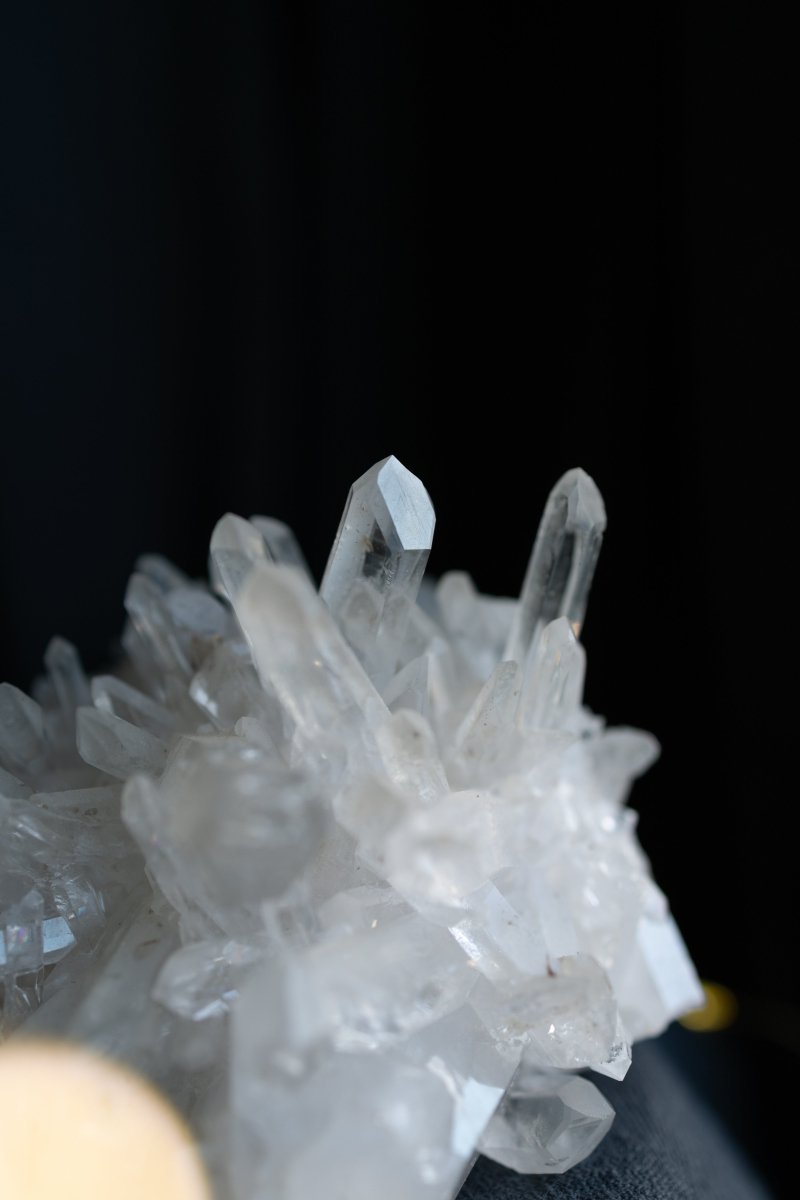 Clear Quartz Cluster, Diamantina, D Clear QuartzBrazil - Haus of Moss + Moon
