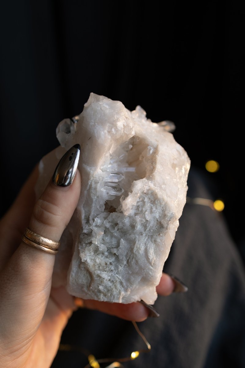 Clear Quartz Cluster, Diamantina, D Clear QuartzBrazil - Haus of Moss + Moon
