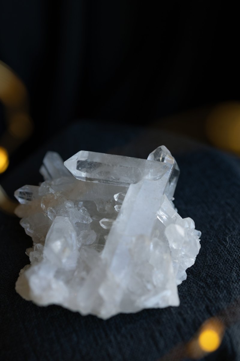 Clear Quartz Cluster, Diamantina, F Clear QuartzBrazil - Haus of Moss + Moon