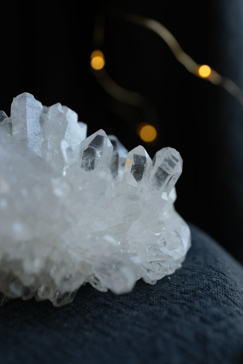 Clear Quartz Cluster, Diamantina, G Clear QuartzBrazil - Haus of Moss + Moon