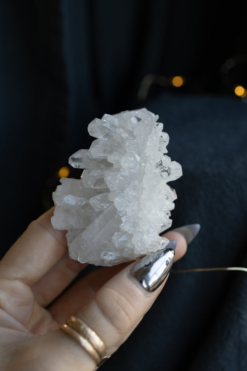 Clear Quartz Cluster, Diamantina, G Clear QuartzBrazil - Haus of Moss + Moon