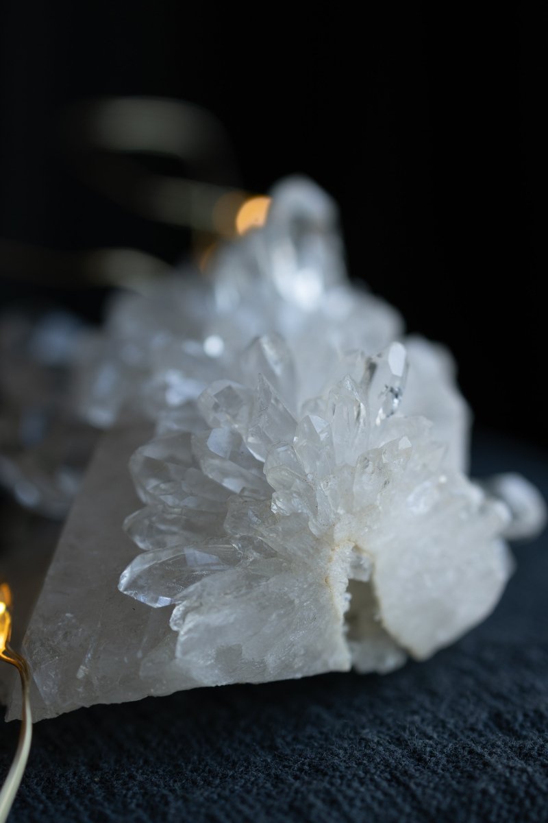 Clear Quartz Cluster, Diamantina, G Clear QuartzBrazil - Haus of Moss + Moon