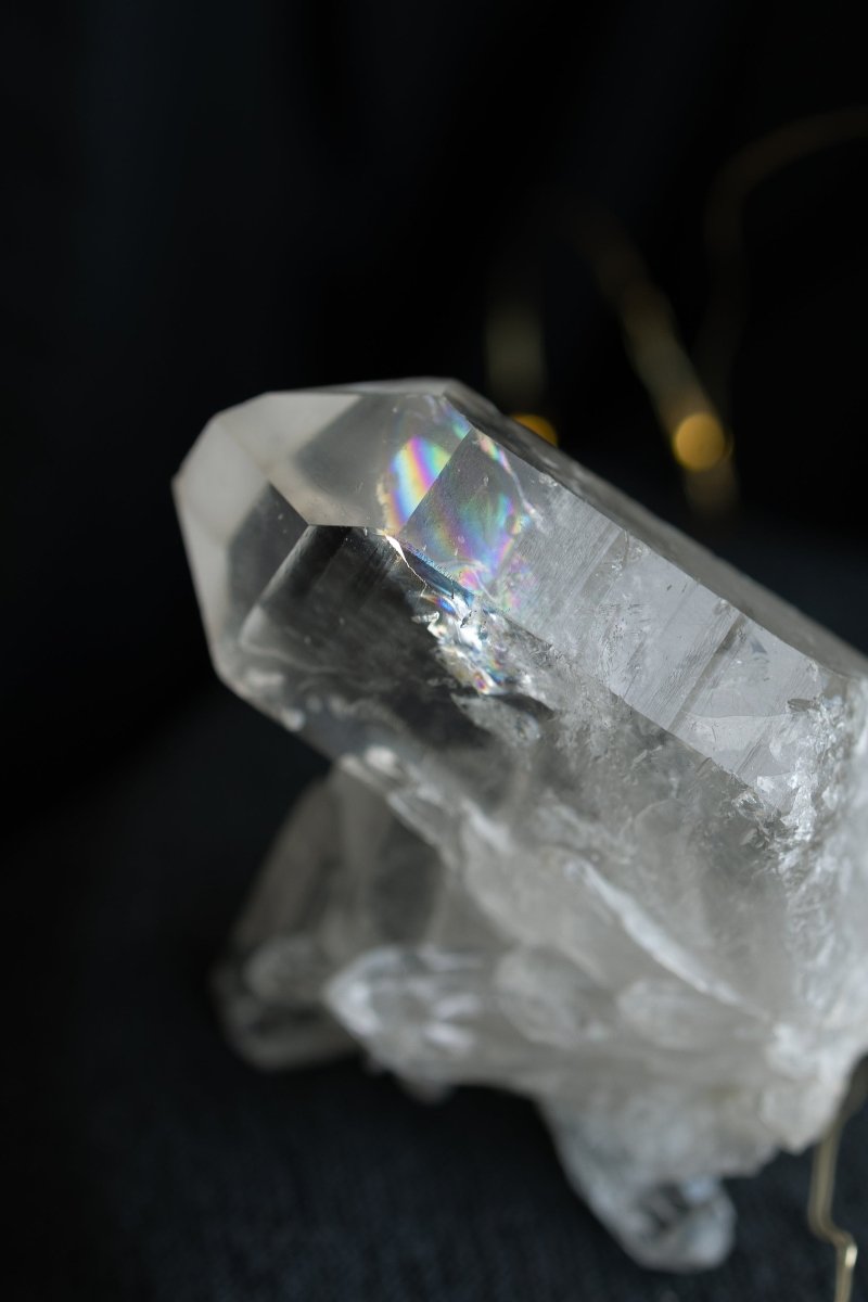 Clear Quartz Cluster, Diamantina, H Clear QuartzBrazil - Haus of Moss + Moon