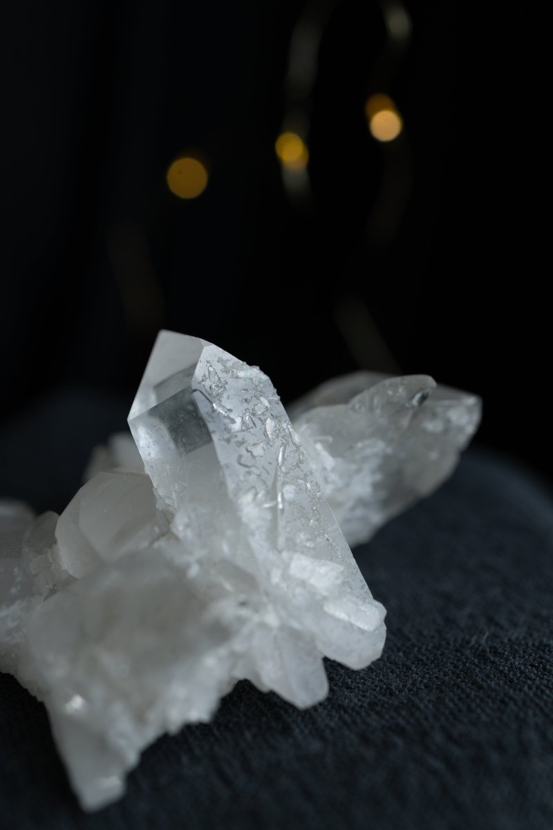 Clear Quartz Cluster, Diamantina, I Clear QuartzBrazil - Haus of Moss + Moon