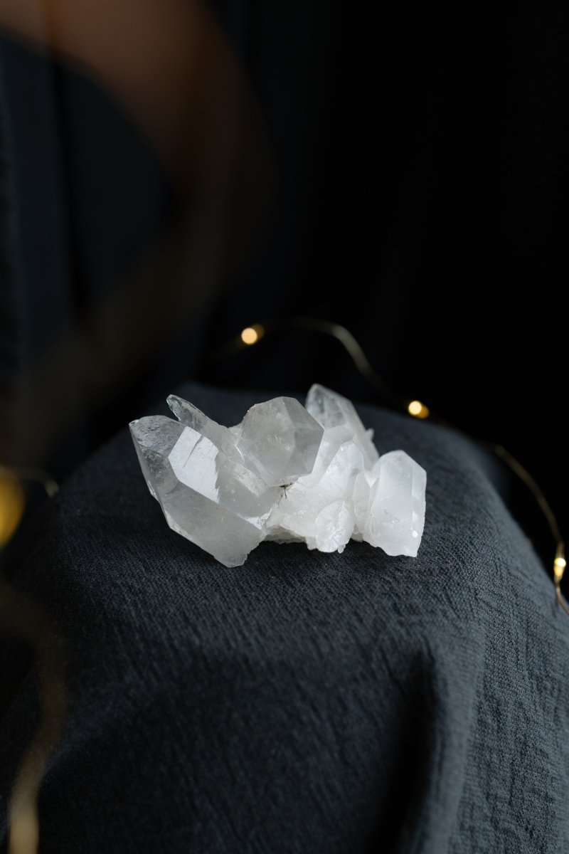 Clear Quartz Cluster, Diamantina, I Clear QuartzBrazil - Haus of Moss + Moon