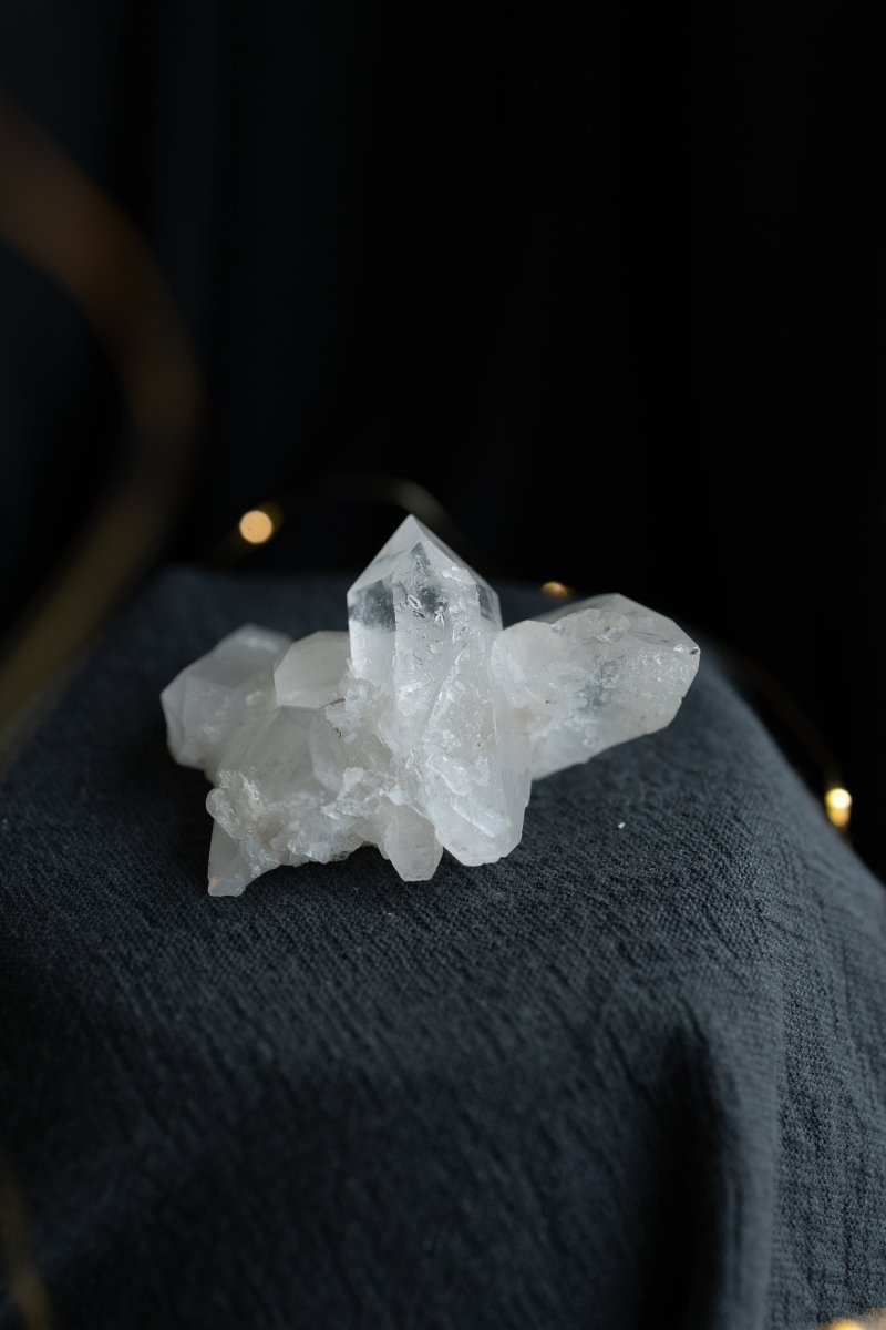 Clear Quartz Cluster, Diamantina, I Clear QuartzBrazil - Haus of Moss + Moon