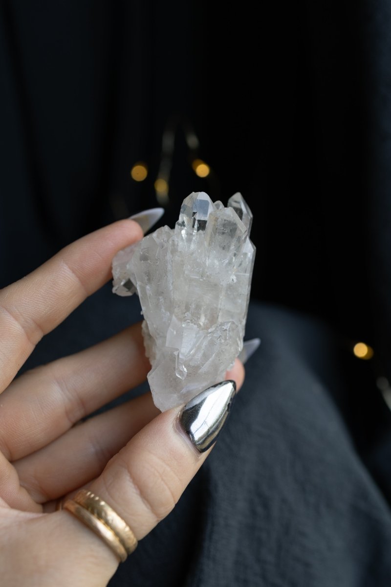 Clear Quartz Cluster, Diamantina, J Clear QuartzBrazil - Haus of Moss + Moon