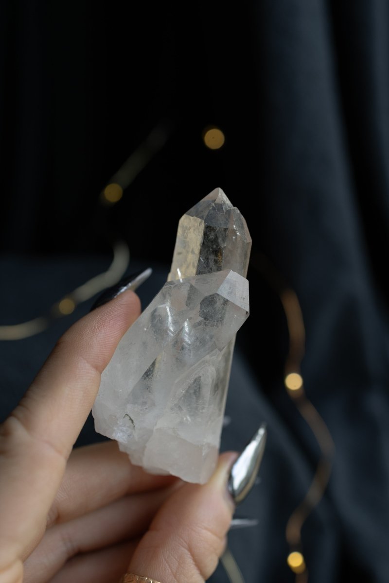 Clear Quartz Cluster, Diamantina, K Clear QuartzBrazil - Haus of Moss + Moon