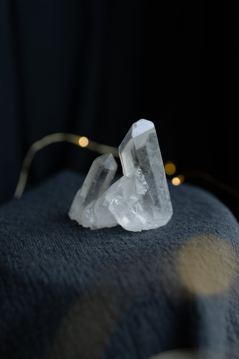 Clear Quartz Cluster, Diamantina, O Clear QuartzBrazil - Haus of Moss + Moon