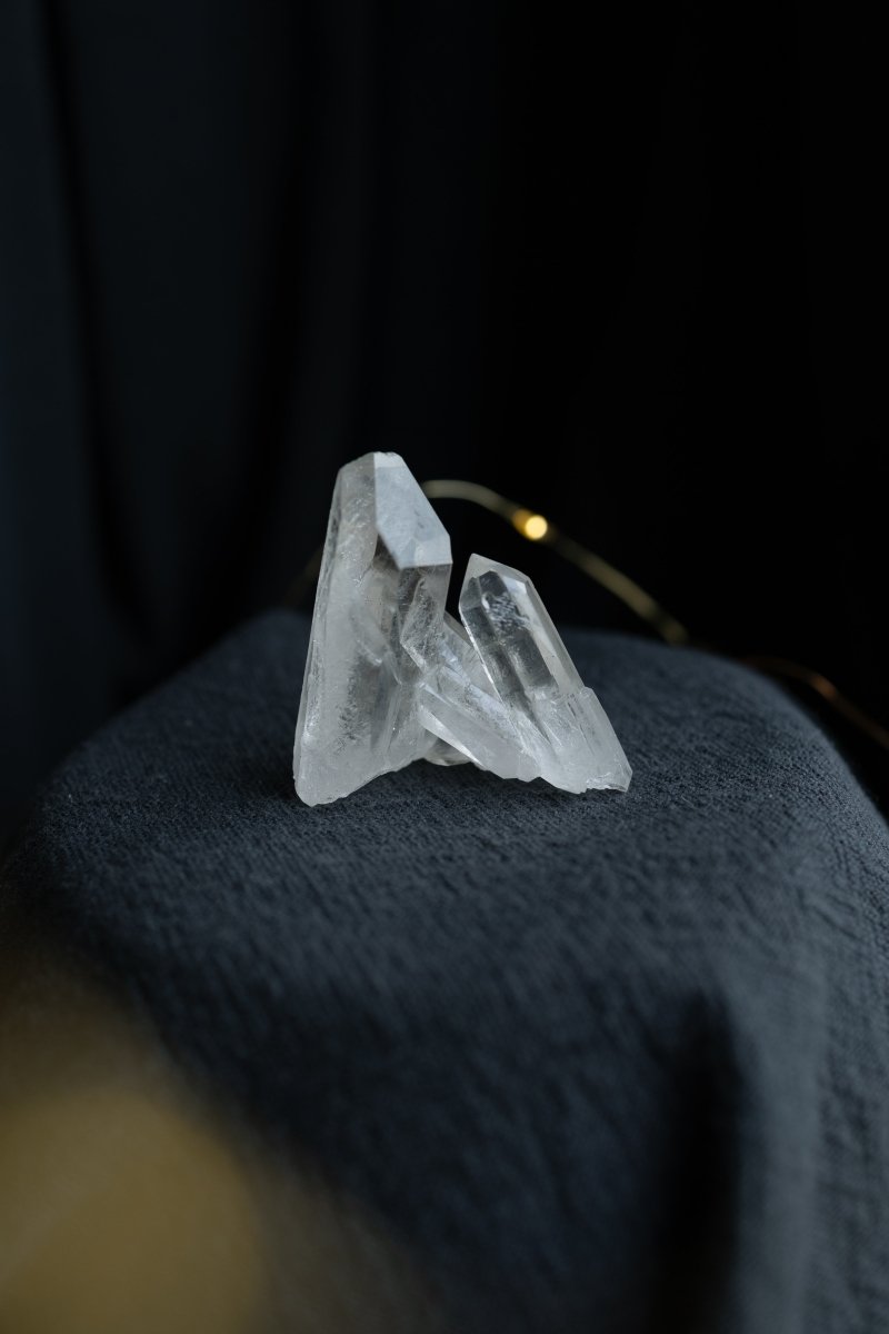 Clear Quartz Cluster, Diamantina, O Clear QuartzBrazil - Haus of Moss + Moon