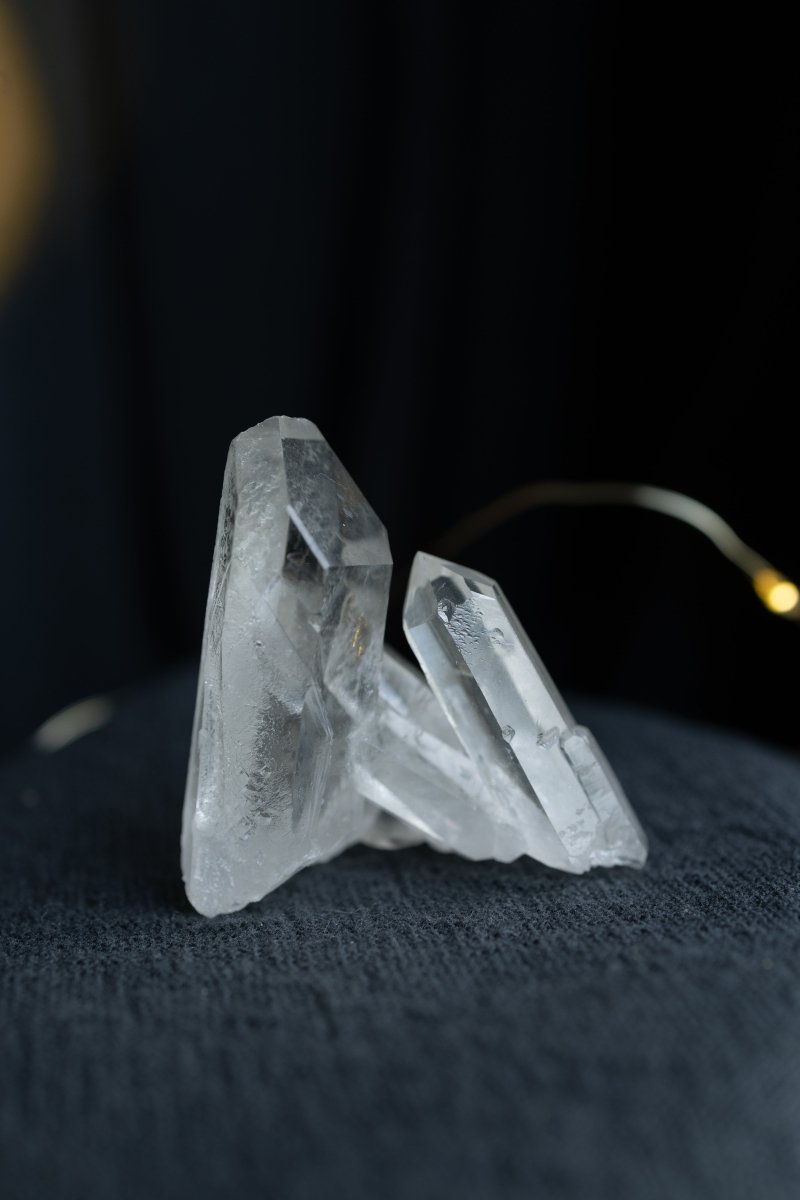 Clear Quartz Cluster, Diamantina, O Clear QuartzBrazil - Haus of Moss + Moon