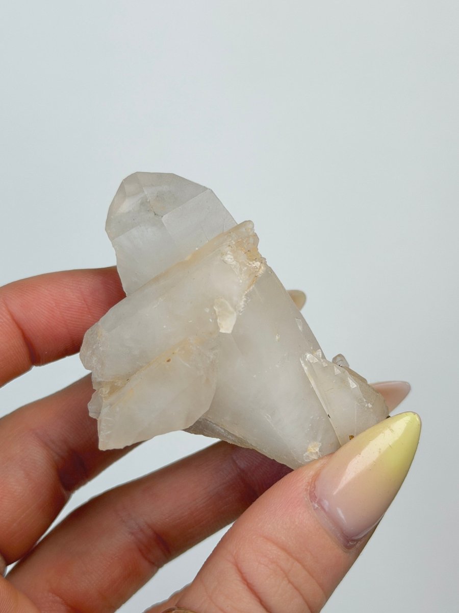 Clear Quartz Cluster, Madagascar Clear Quartz Madagascar - Haus of Moss + Moon